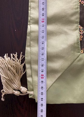 Yeşil Dekoratif örtü - Görsel 4