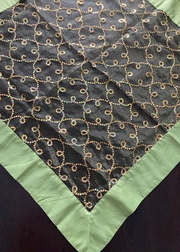 Yeşil Dekoratif örtü - Görsel 6