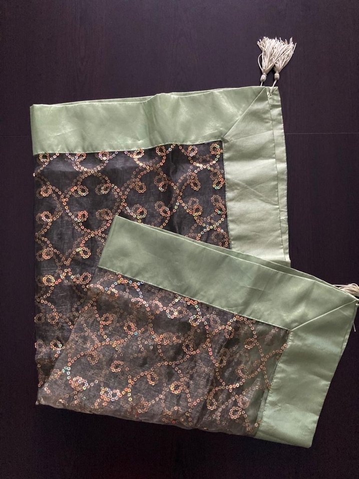 Yeşil Dekoratif örtü - Görsel 5