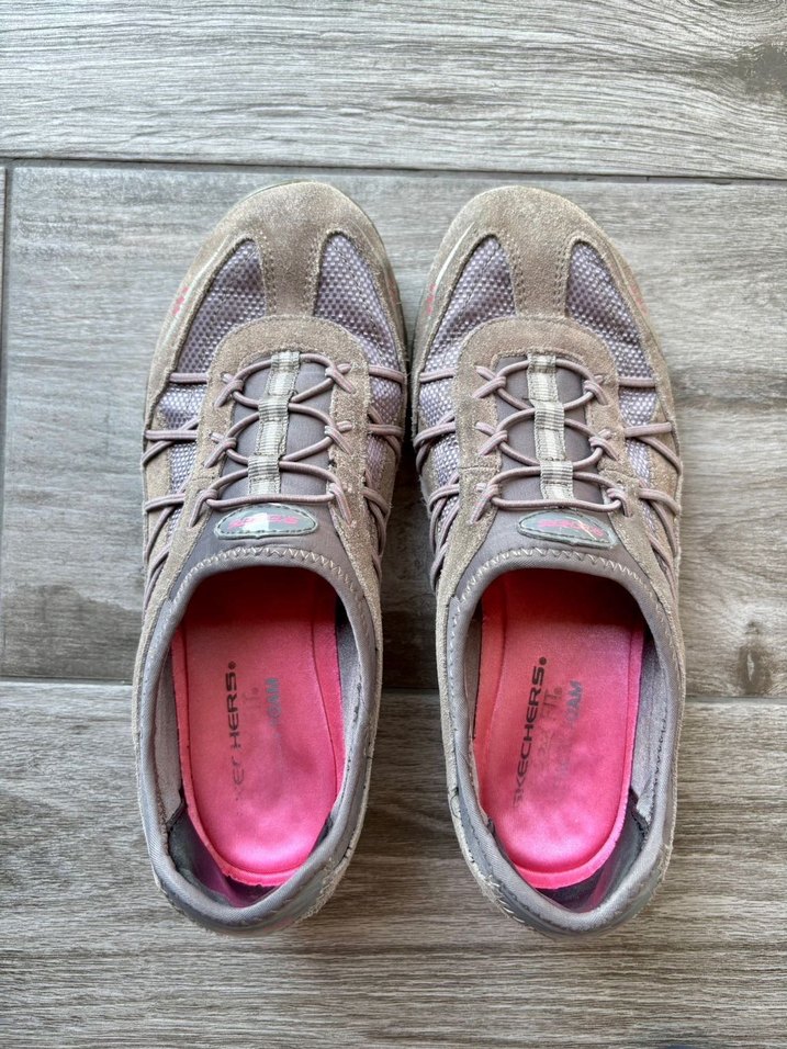 Gri Kadın Skechers Spor Ayakkabı - Görsel 2