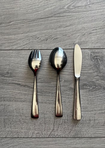 1980 Bruckmaan çatak bıçak kaşık set - Görsel 5