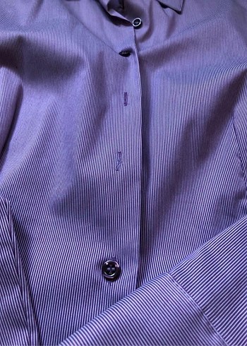 Koton Gömlek Lila - Görsel 3