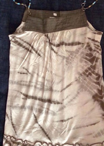 Belden boncuk kemerli tunik - Görsel 7