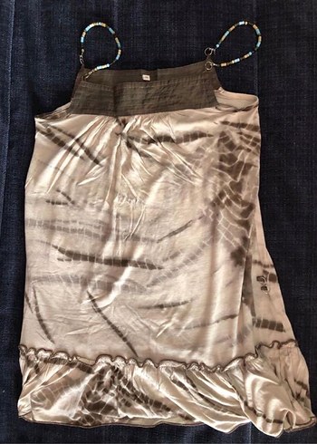 Belden boncuk kemerli tunik - Görsel 5