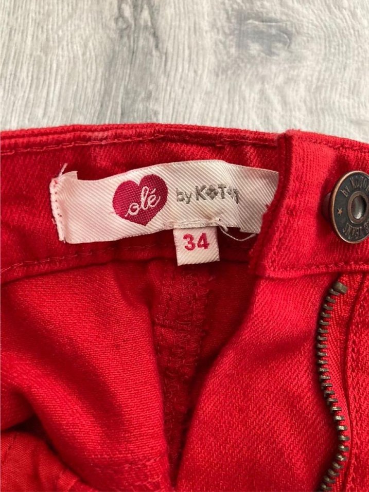 Koton Kırmızı Etek - Görsel 2