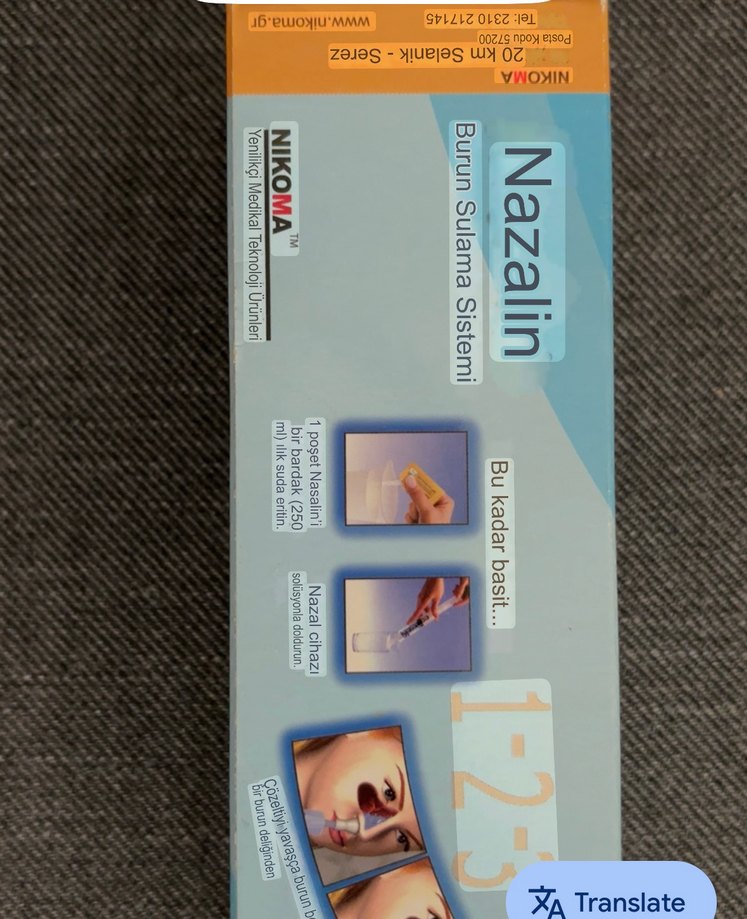 Nasaline Adult Burun Temizleme Seti - Görsel 2