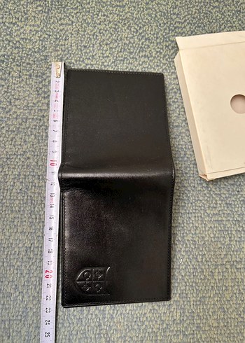 Düz Siyah Deri Erkek Cüzdanı - Görsel 2