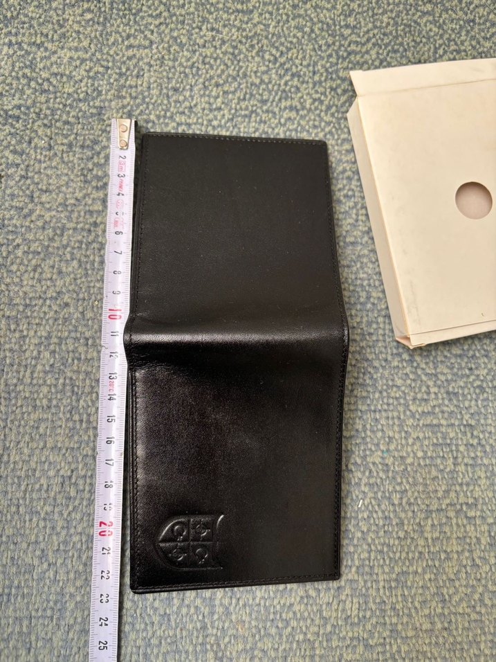 Düz Siyah Deri Erkek Cüzdanı - Görsel 2