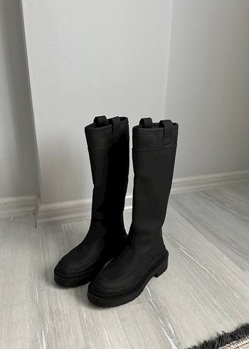 Mango Siyah Kadın Çizme