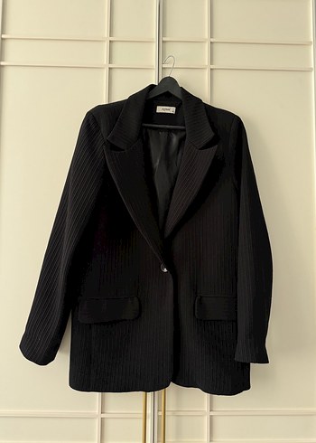 Siyah Kadın Blazer Ceket