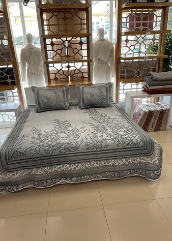 ÇİFT KİŞİLİK YATAK ÖRTÜSÜ TAKIMI - Görsel 3