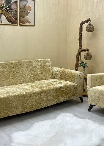 Kadife Modern Kanepe Örtüsü - Görsel 6