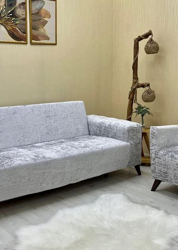 Kadife Modern Kanepe Örtüsü - Görsel 3