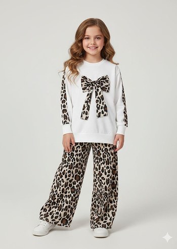 Kız Çocuk Salaş Takım - Görsel 4