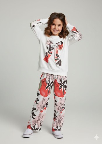 Kız Çocuk Salaş Takım - Görsel 3