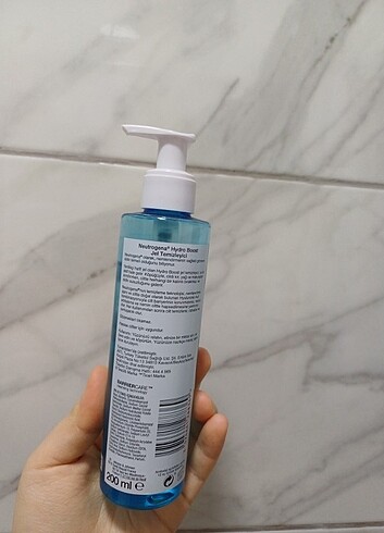  Beden #Neutrogena #yüz #temizleme #jeli #hydro #boost