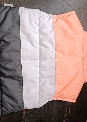 Kız Çocuk Nakışlı Fermuarlı Yelek - Görsel 2