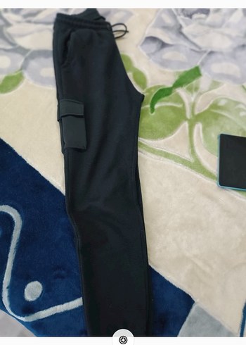 unisex Siyah Outdoor Rahat Kesim Eşofman - Görsel 2