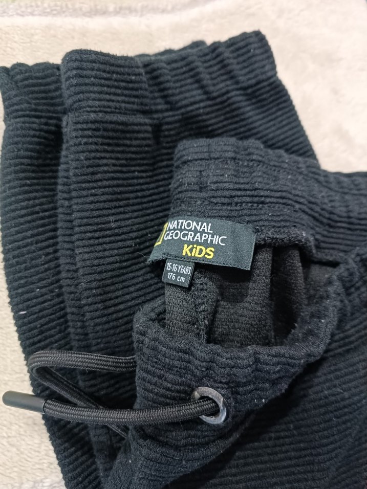 unisex Siyah Outdoor Rahat Kesim Eşofman - Görsel 4