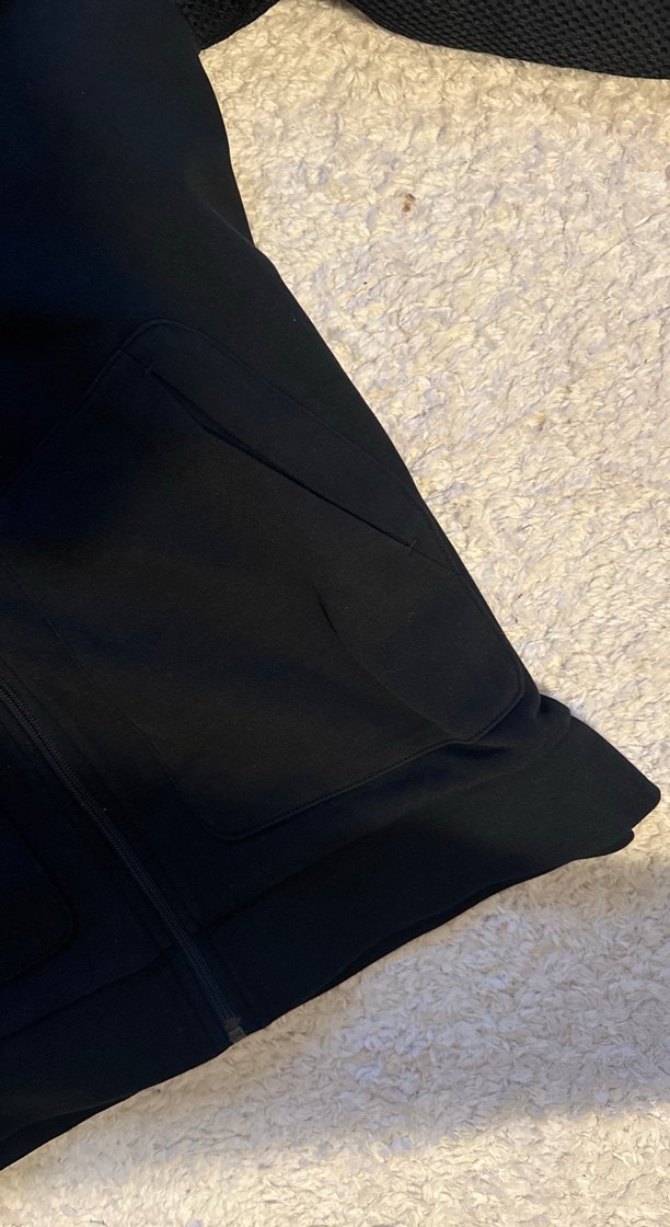 Lacoste Siyah Fermuarlı Kapüşonlu Sweatshirt - Görsel 4