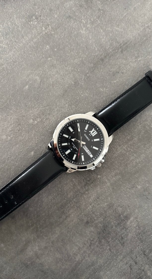 CASIO Klasik Siyah Erkek Biker Kol Saati - Görsel 2