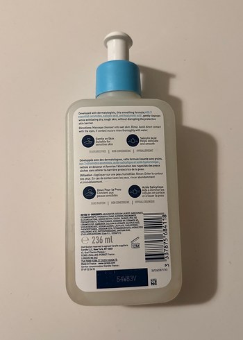 CeraVe SA Yatıştırıcı Temizleyici 236 ml - Görsel 4