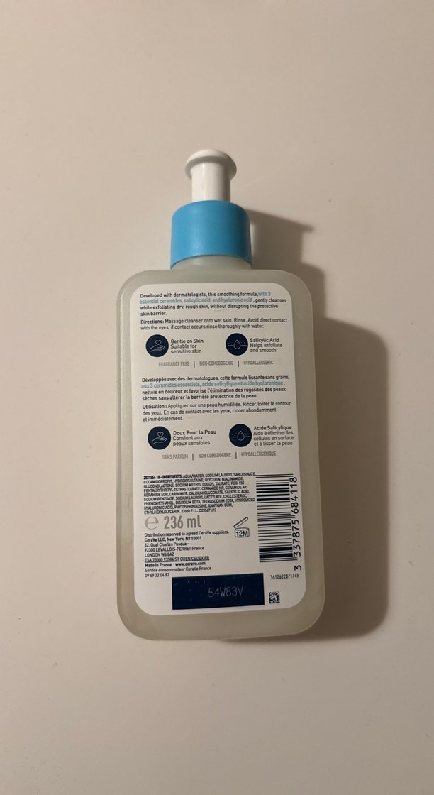 CeraVe SA Yatıştırıcı Temizleyici 236 ml - Görsel 4
