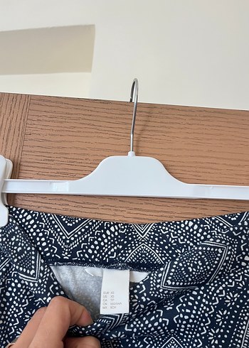 H&M Lacivert Mini etek