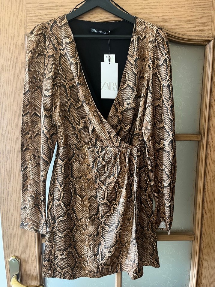 Kadın Zara elbise - Görsel 3