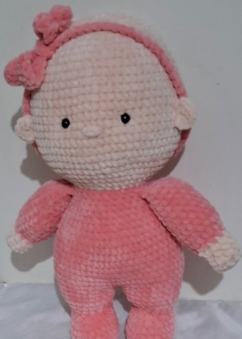 Pembe Peluş Bebek Oyuncak