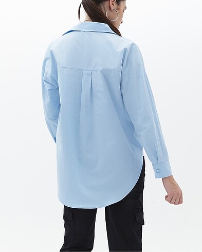40 Beden Oversize kadın gömlek