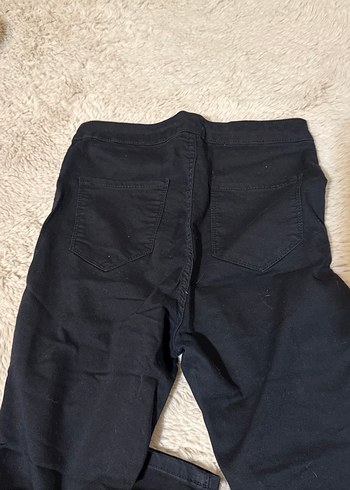 Siyah Kadın Denim Skinny Jean tayt - Görsel 2