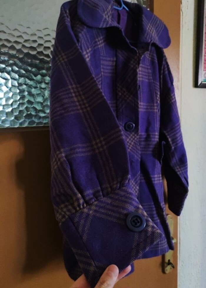 Keçe kışlık mont - Görsel 5