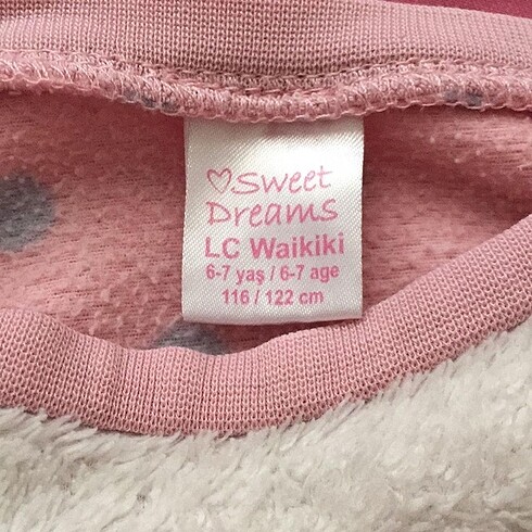 7 Yaş Beden Kız çocuk pijama