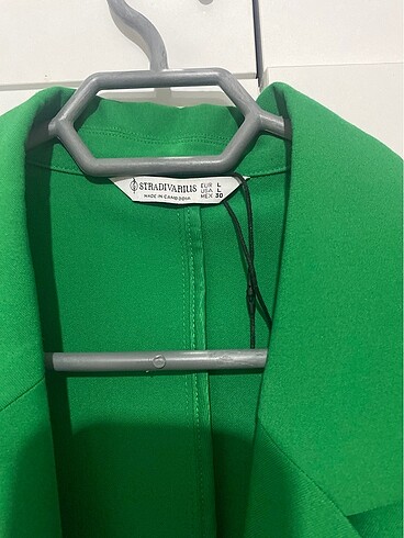 Stradivarius Yeşil blazer