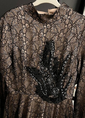 Dantelli abiye  - Görsel 4