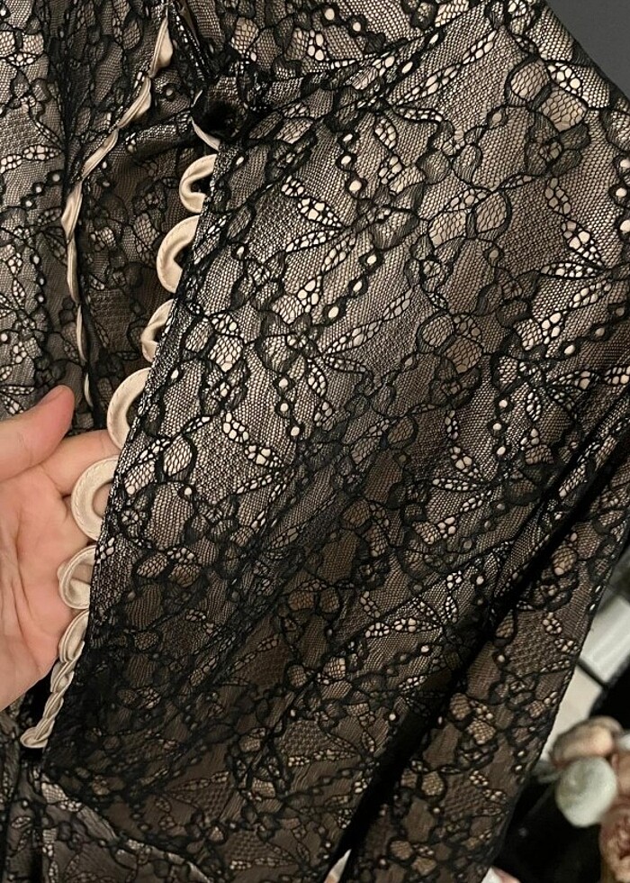 Dantelli abiye  - Görsel 3