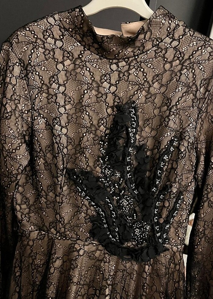 Dantelli abiye  - Görsel 4