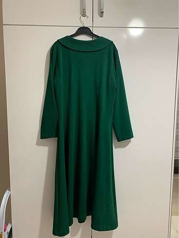 44 Beden yeşil Renk Yeşil elbise