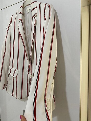 s Beden beyaz Renk Blazer Ceket