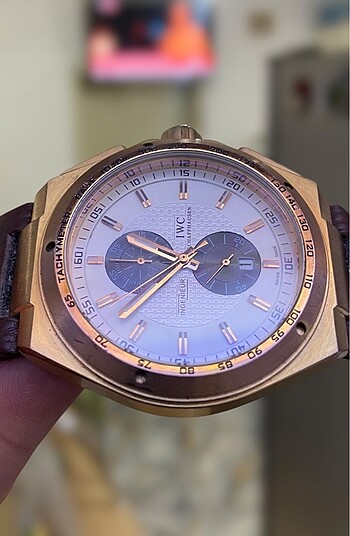 Beden altın Renk IWC Chronograph Benzer Ürün
