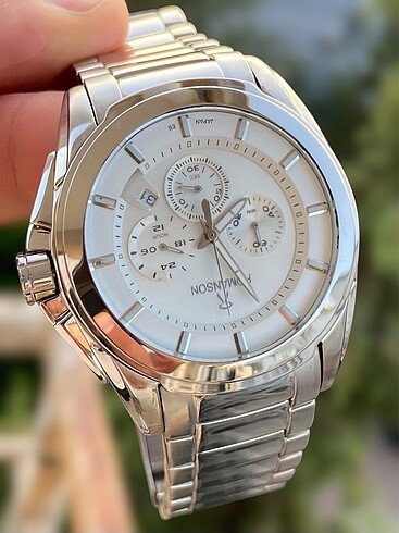 Beden beyaz Renk Romanson Chronograph Orjinal