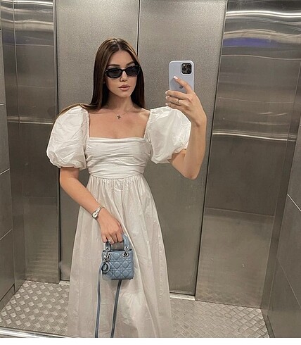 s Beden Zara uzun elbise