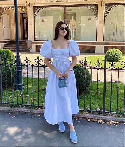 Zara uzun elbise