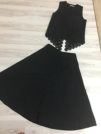 Süet çan etek çok şık çok kullanışlı