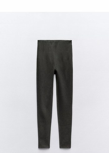 Zara Antrasit Tayt - Görsel 3