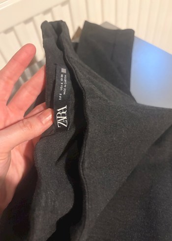 Zara Antrasit Tayt - Görsel 4