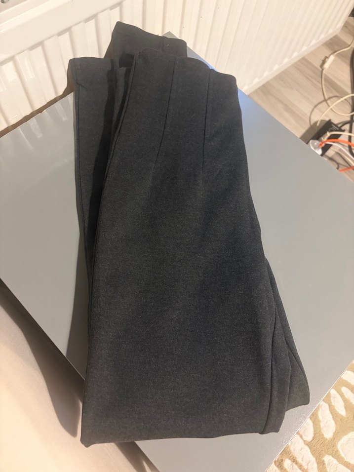 Zara Antrasit Tayt - Görsel 5