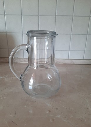 Paşabahçe cam baş ucu sürahisi 