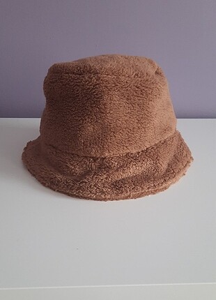 Peluş bucket şapka
